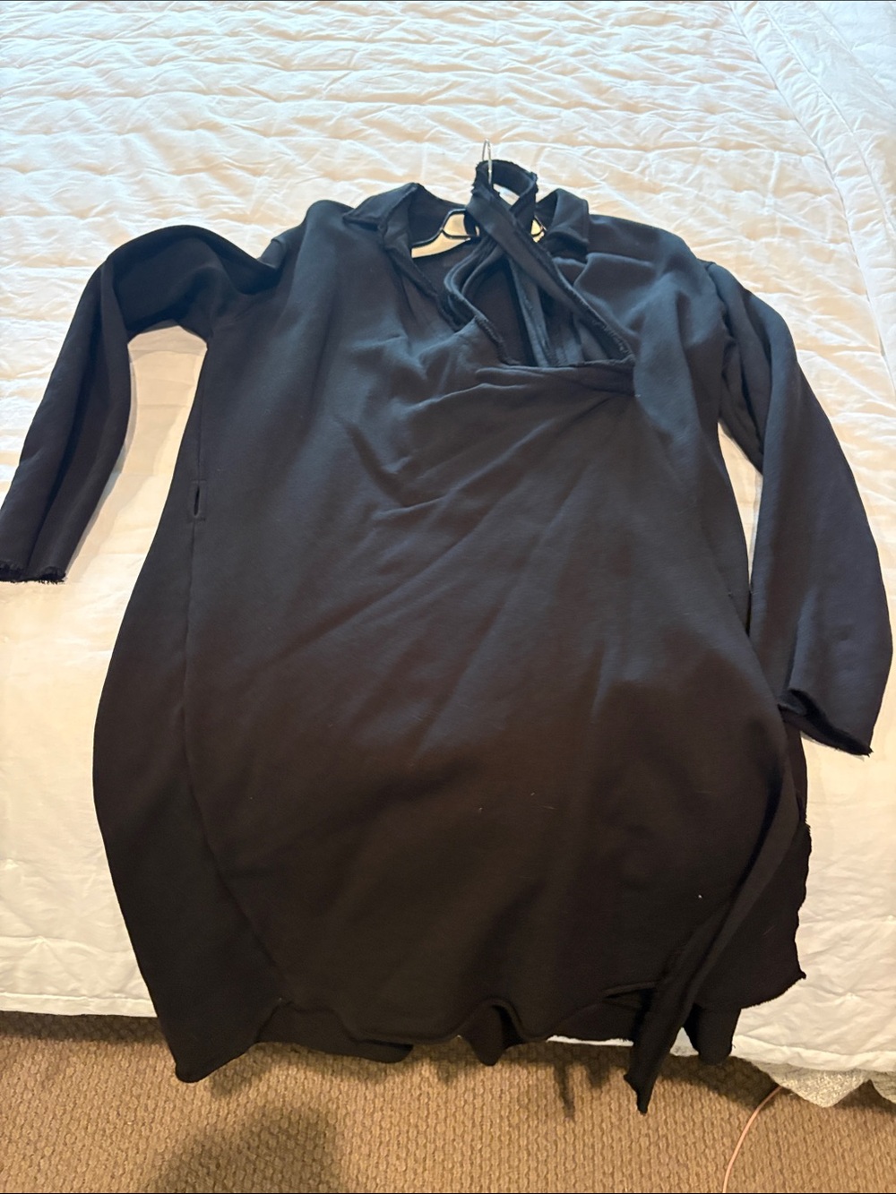 Frank & Eileen Willow Black Women’s Long Sleeve Tie-Neck Dress